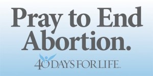 40 Days for Life logo