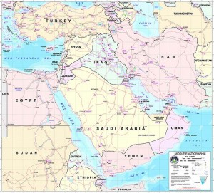 Middle_east map Turkey Iran Saudi Arabia Iraq Syria