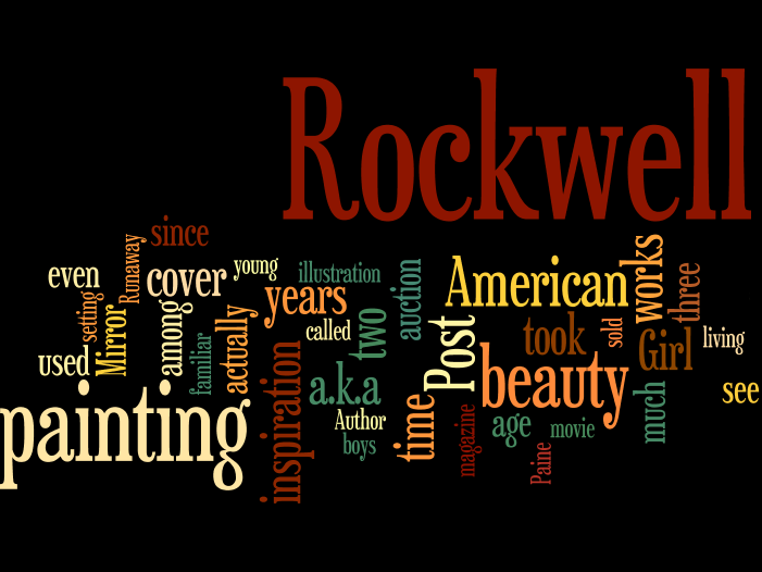 A-Rockwell-Centenary-Wordle