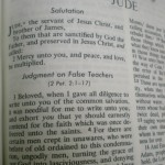 The Epistle of Saint Jude: Epilogue of Salvation; Prologue of Eternity