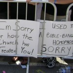 Signs at Chicago "Gay" Pride Parade 2010