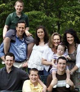 The Santorum family