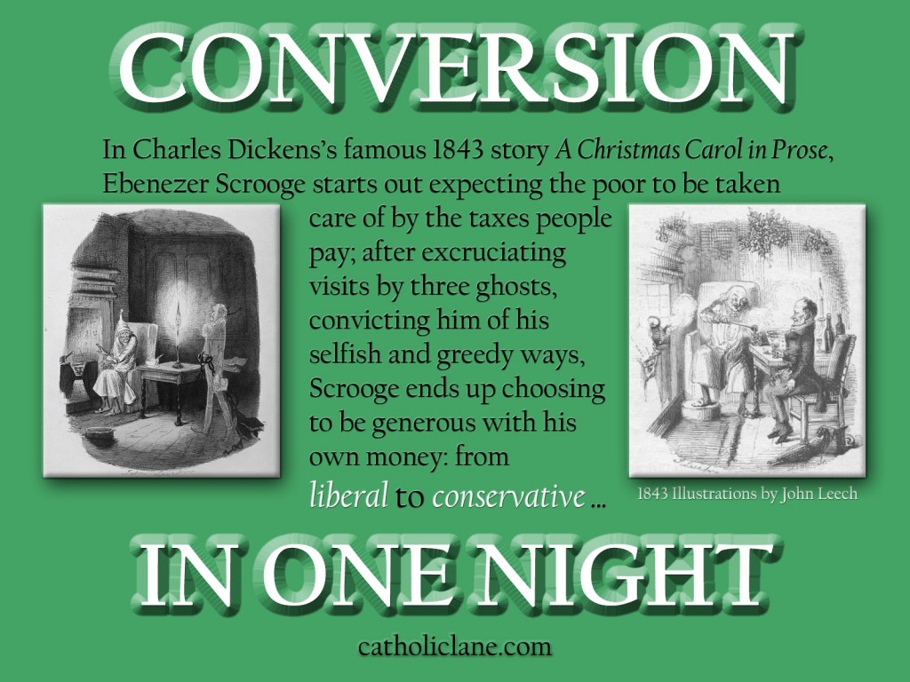Ebenezer Scrooge: Christmas Eve Conversion