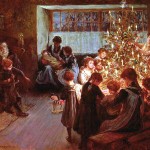 The Christmas Tree, 1911, Albert Chevallier Tayler