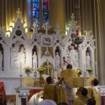 Card. Raymond Burke Celebrates Pontifical High Mass at Knock Shrine