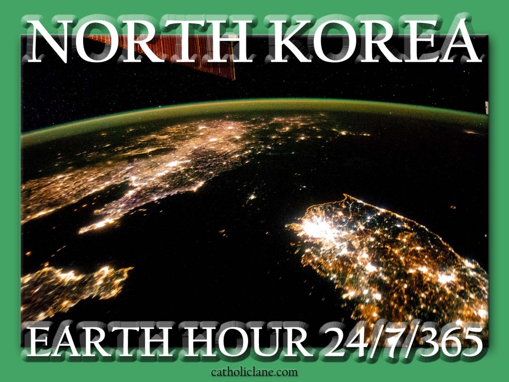 The Koreas at Night, 30 January 2014