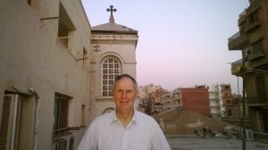 Neville Kyrke-Smith pictured in Egypt