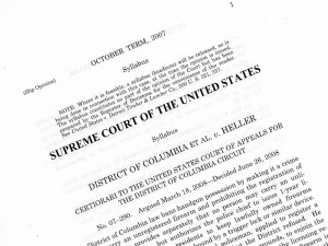 Supreme Court Decision, DC vs. Heller