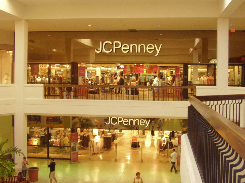 JcPenney mall store shopping | Catholic Lane