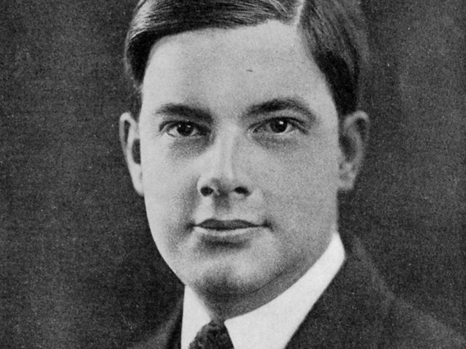 Joyce Kilmer - from Last Civilian Portrait, 1917.