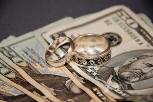 Money and Wedding Rings