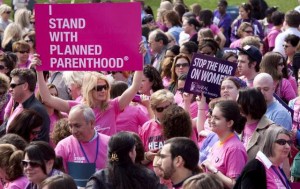 Planned Parenthood protest