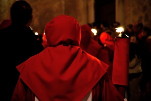 Procession of Christ of the Angels Toledo Spain 2010