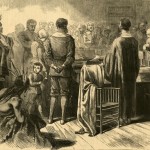 Thanksgiving Day Among the Puritan Fathers in New England, Harper's Weekly, December 3, 1870