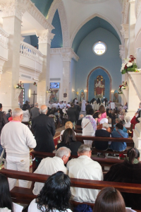 ACN photo: the consecration of Our Lady of Peace