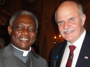 Cardinal Peter Turkson & Dr. Alejandro Chafuen