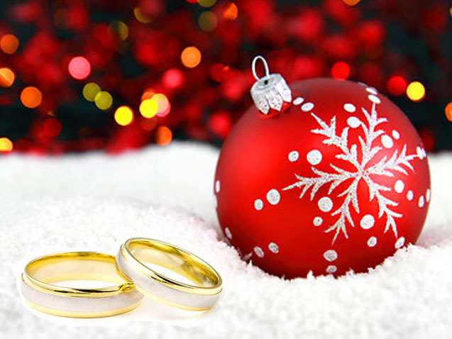 The christmas wedding ring