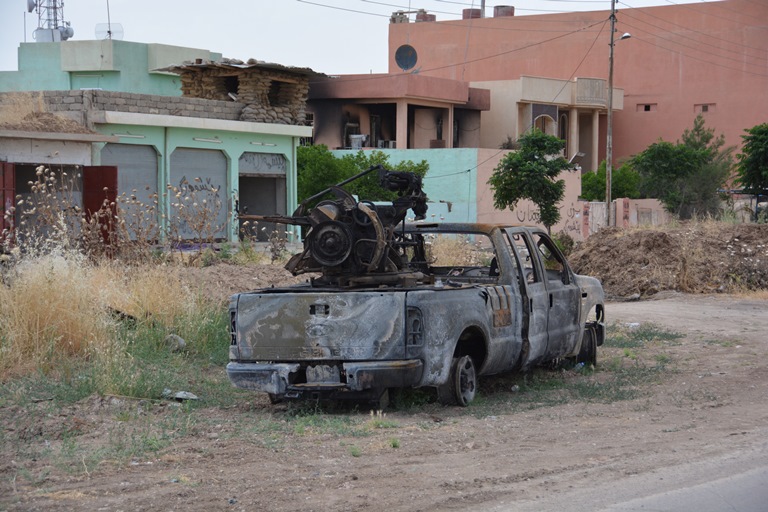 Iraq: ISIS Abandons a Town, Destruction Remains