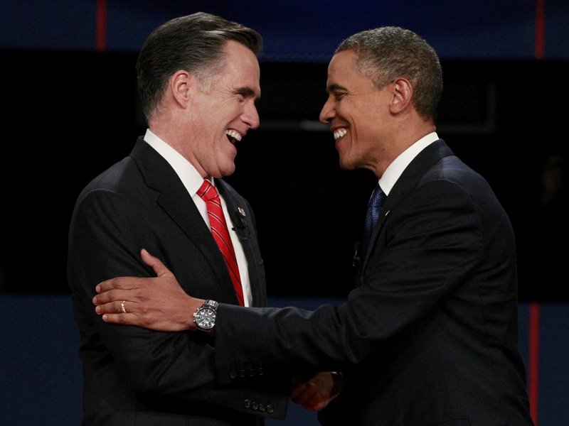 Gov. Mitt Romney vs. Pres. Barack Obama
