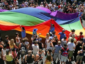 Rainbow Flag March